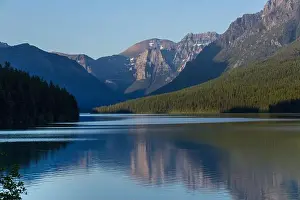 Natural Background Prints: Bowman lake
