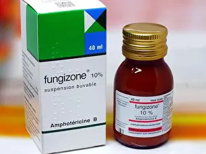 Vial Prints: Box and bottle of Fungizone 10%