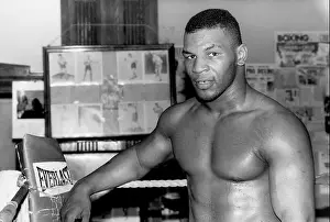 Photographed Prints: Boxer Mike Tyson photographed in the 1980's