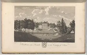Drawings And Prints: Bradborne, near Sevenoke, in the County of Kent