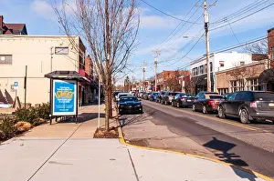Business District Prints: The Braddock Avenue business district in Regent Square
