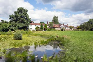 Reflections Prints: Bradmore Green Pond, Old Coulsdon