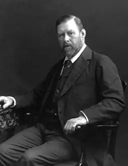 1906 Prints: Bram Stoker (1847-1912), novelist born in Ireland