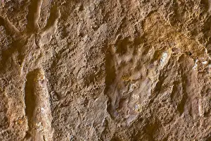 Mato Grosso Prints: Detail of brands in the Cave of Pezinhos