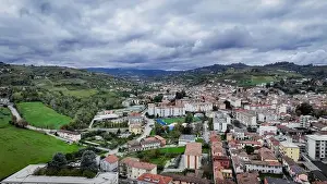 Ambience Prints: This breathtaking landscape captures the vibrant town of Alba in Italy