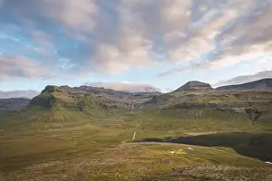 Peaceful Countryside Prints: Breathtaking scenery of the Snaefellsnes Peninsula in Iceland