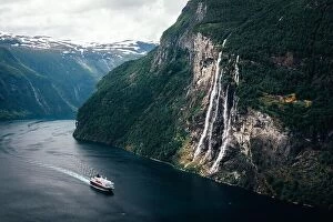 Images Dated 11th July 2017: Breathtaking view of Sunnylvsfjorden fjord
