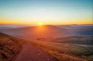 Brecon Beacon hike in Southern Wales taken in November 2018 taken in hdr