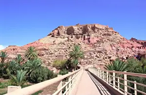 Berber Prints: Bridge to Kasbah Ait Ben Haddou (Ait Benhaddou)