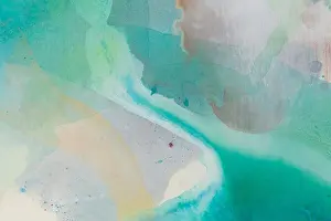 Artistic Prints: Bright artistic splashes. Abstract painting color texture