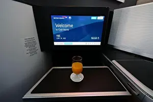 Orange Juice Prints: British Airways Business class