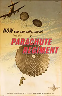 british army recruitment poster parachute regiment also known paras red berets Trending Item 6