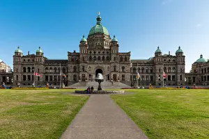Vancouver Island Prints: British Columbia Parliament Buildings, Victoria, British Columbia, Canada