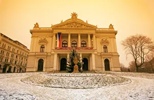 Brno Prints: Brno, Czech Republic; The Opera Theatre