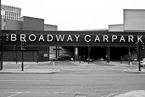 Bradford Prints: Broadway Car park, Bradford, England