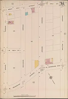 Bound Prints: Bronx, V. 15, Plate No. 62 [Map bounded by W