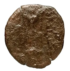Hellenistic Period Prints: A bronze coin from Ecbatane, Media