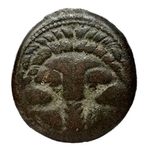 4th Century Bc Prints: A bronze coin from Rhégion, Bruttium