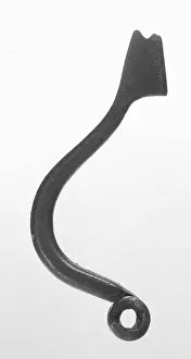 Fibula Prints: Bronze thread fibula, needle and part of spiral are missing