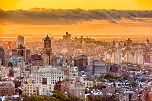 Brooklyn, New York, USA cityscape over downtown in the late afternoon