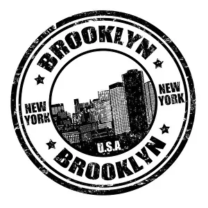 Warranty Prints: Brooklyn stamp