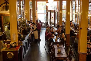 Bruxelles Prints: Brüssel, Bierkneipe A La Mort Subite - Brussels