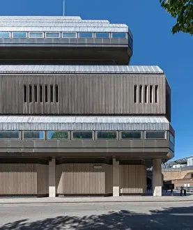 Southbank Prints: Brutalist concrete Sampson House
