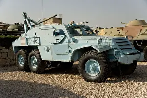Armour Prints: BTR-152 Armoured Personnel Carrier Recovery Vehicle at the Israeli Armored Corps Museum at Latrun