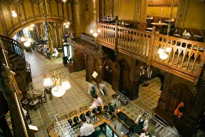 Waiter Prints: Bucharest, Romania; Caru cu Bere (The Beer Cart) Restaurant
