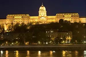 Illuminate Prints: Buda Castle Royal Palace Budapest Hungary