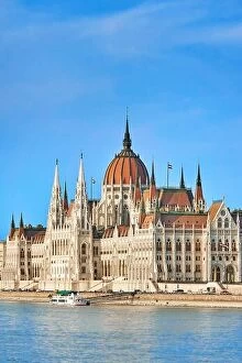 Images Dated 27th August 2017: Budapest - Hungarian Parliament building, Hungary