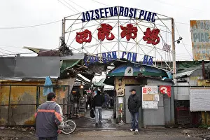 Asians Prints: Budapest, Hungary, the entrance to the Four Asian Tigers Chinese market