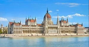 Images Dated 27th August 2017: Budapest, Hungary - Parliament building