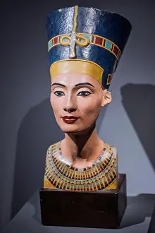 Ancient Art Prints: Buenos Aires (Jan. 24th 2026). Nefertiti Bust (copy from the original)