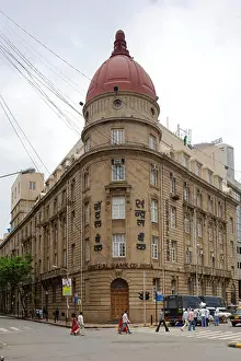 Central City Prints: Building of central bank of india in mumbai at Maharashtra india Asia