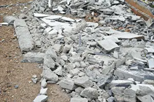 Rubble Prints: Building Demolition