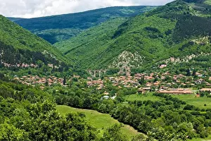 Bulgarian Prints: Bunovo is a small village, and Balkan mountains Sofia Province
