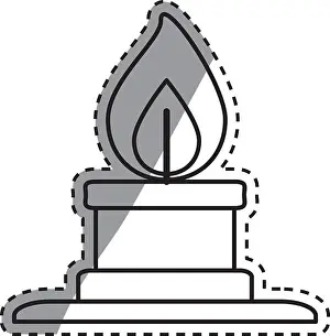 Hose Prints: Bunsen burner flame icon vector illustration graphic design