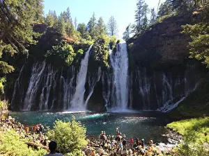 Northern California Prints: Burney Falls Burney California July 3, 2016