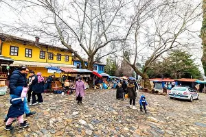 Bursa Prints: BURSA, TURKEY - MARCH 6, 2022: Cumalikizik Village in Bursa