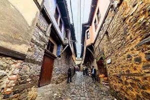 BURSA, TURKEY - MARCH 6, 2022: Cumalikizik Village in Bursa