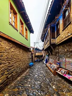 Bursa Prints: BURSA, TURKEY - MARCH 6, 2022: Cumalikizik Village in Bursa