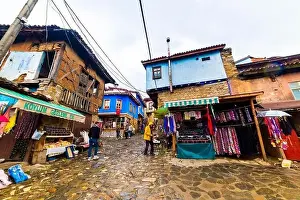 BURSA, TURKEY - MARCH 6, 2022: Cumalikizik Village in Bursa