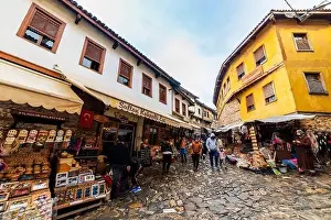 BURSA, TURKEY - MARCH 6, 2022: Cumalikizik Village in Bursa