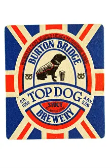 Mats Prints: burton bridge top dog stout brewery