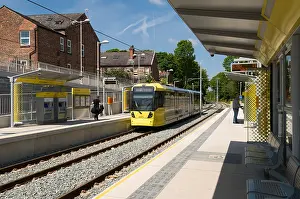 Bombardier Prints: Burton Road Metrolink tram stop