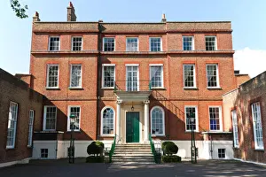 English Heritage Prints: Bushy House, part of the National Physical Laboratory (NPL) in Bushy Park, Teddington. UK