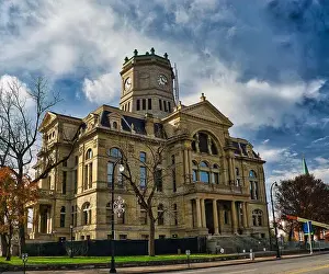 Hamilton Prints: The Butler County Courthouse, located in Hamilton, Ohio USA 2024
