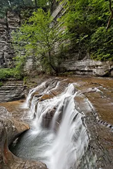 White Water Prints: Buttermilk Falls State Park, Ithaca, New York