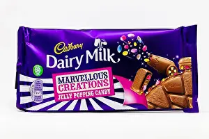 Snacking Prints: Cadbury Dairy Milk Marvellous Creations Jelly Popping Candy Bar